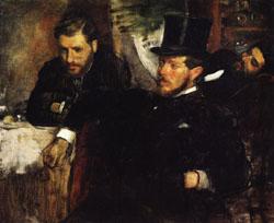 Edgar Degas Jeantaud Linet and Laine oil painting image